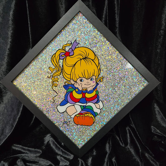 Rainbow Brite with Rainbow Glitter
