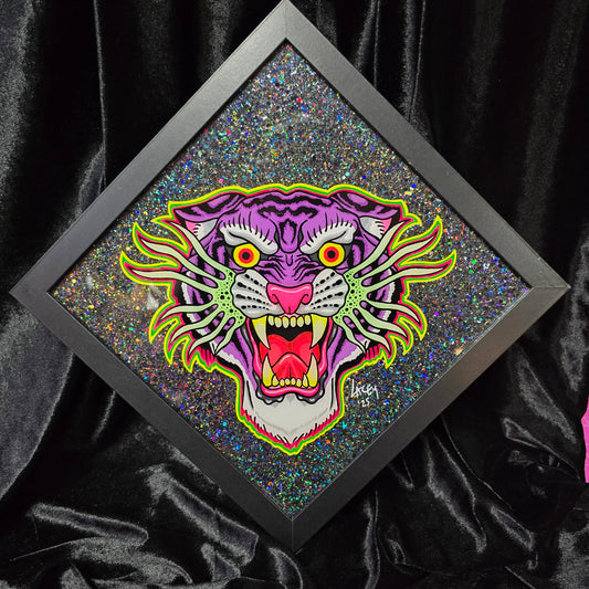 Lazer Tiger UV Reactive Purple